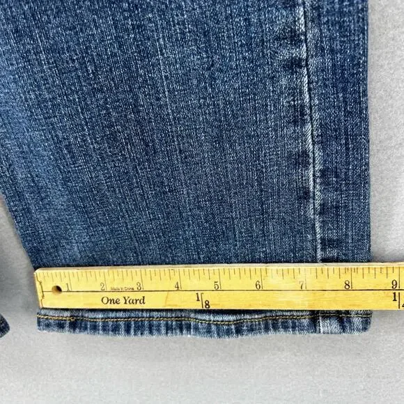 Levi's 529 Jeans Women's 31x30 (12) Blue Curvy Boot Cut Preppy Normcore - Picture 8 of 15